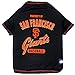 MLB SAN Francisco Giants Dog T-Shirt, Small. - Licensed Shirt for Pets Team Colored with Team Logos. - Premium Stretchable Materials for The Comfort of Your Dog & cat.