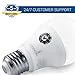 Hyperikon A19 LED Light Bulb, 14W=75W, Non Dimmable, E26, UL, Daylight White, 6 Pack