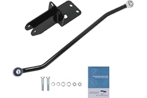 maXpeedingrods Adjustable Front Track Bar for Jeep Cherokee XJ 1984-2001 with 4-6.5" Lift, Panhard Bar Rod with Relocation Bracket