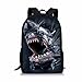 HUGS IDEA Cherry Blossoms Printed Kids School Backpack Cool Children Book Bag for Teen Boy