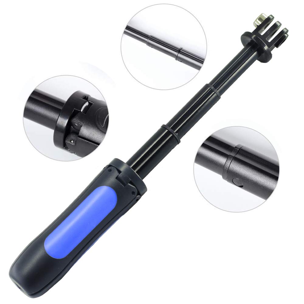 Mini Stativ für GoPro, Homeet 2-in-1 Mini Kamera Stativ Klein Stativ und Selfie Stick für GoPro/SJCAM/Akaso/Garmin Virb/DBPOWER/YI/QUMOX/Rollei/Apemen Action Kameras