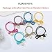 Ruihfas 10Pcs/Lot Korean Hair Tie Bracelets for Women No Damage Scrunchies Elastic Hair Bands Ropes Elastics Boho Hairband for Ponytail Holders