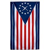 Cayyon Commonwealth Minutemen Flag Banner Outdoor Indoor Decoration Flag 3x5Feet Double Stitched Polyester with Brass Grommets