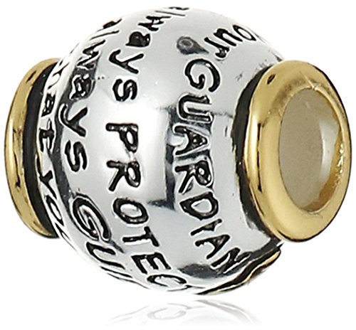 CHARMED BEADS Sterling Silver Guardian Angel Bead Charm