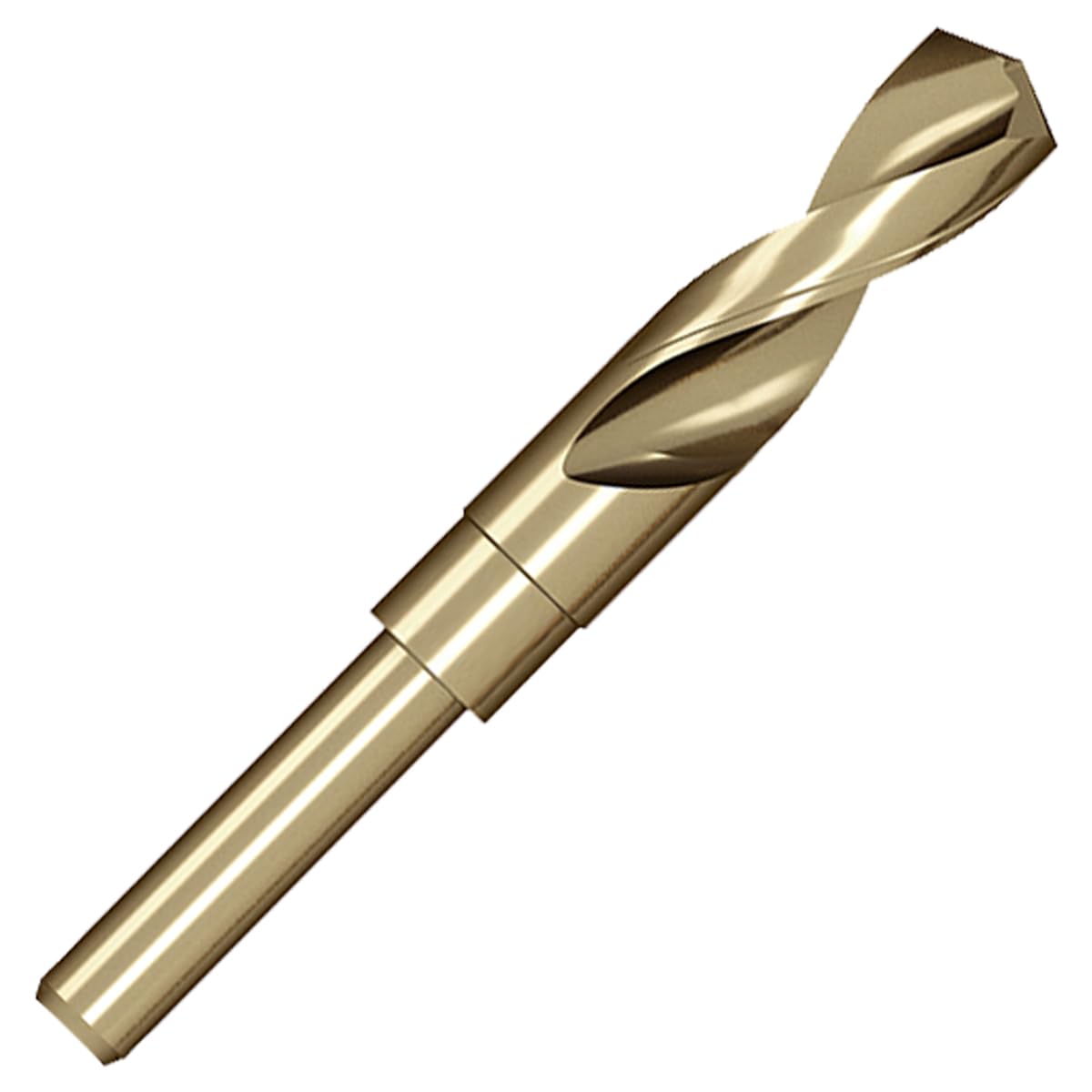 Meccion HSS Cobalt Drill Bit 19.5mm Reduced Shank Twist Drill Bit for Metal, Stainless Steel, Aluminium, Wood, Plastic, Non-Ferrous Etc. — image 1