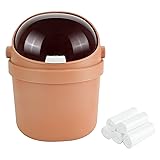 UOIXPUHUO Mini Trash Can with Flip Lid, Cute