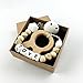 Baby Love Home Baby Teether 40pcs 12mm Silicone Perler Bead in 26 Alphabet Letter Nursing Necklace Beads