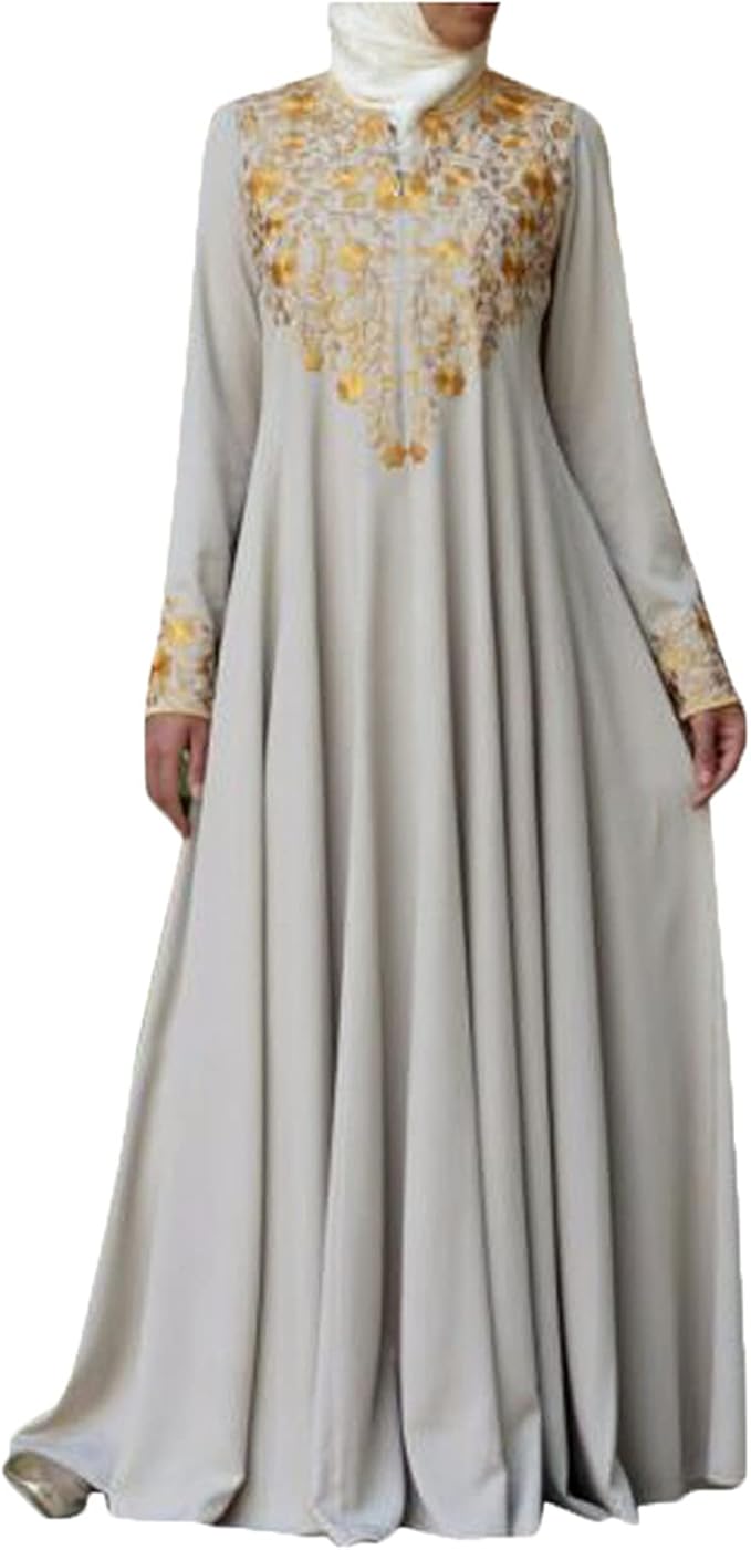 Pakistan Muslim Women Muslim Maxi Long Dress Dubai Abaya
