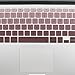 Allinside Dark Brown Ombre Keyboard Cover Skin for MacBook Pro 13
