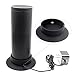 INNERNEED For Amazon Echo Speaker Silicone Protection Stand, 12pcs Suction Cups, Adsorption & Fixity Base Holder Dock (Black)