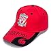 DanielFelix Liverpool F.C. -Embroidered Authentic EPL Adjustable Red Baseball Cap