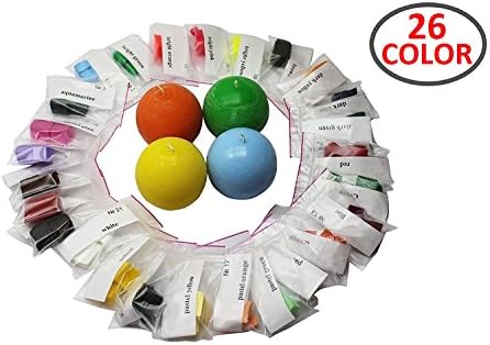 Wax dye 26 COLOR -Soy Dye for Cand- Aquamarine, blue, bright green, bright orange, bright pink, bright yellow, brown, dark yellow, dark blue, dark green, red, green, lilac, orange, pastel beige, paste