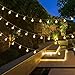 ALOVECO 44ft 100 LED Globe String Lights Plug in, 8 Dimmable Lighting Modes with Remote & Timer, ETL Listed 29V Low Voltage Waterproof Decorative Lights for Bedroom, Patio, Garden, Party(Warm Color)