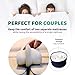TIURE Bed Bridge Mattress Connector Premium Finish Hypo-Allergenic Foam 6.6 Feet x 6.7 Inches Fits King Queen Twin XL Storage Bag Included