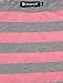 Allegra K Women's Halloween Elbow Sleeves Top Round Neck Slim Fit Tee Casual Printed T-Shirt Large Pink