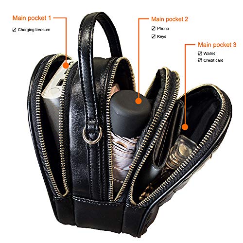 SiMYEER Small Crossbody Bags Shoulder Bag for Women Stylish Ladies Messenger Bags Purse and Handbags