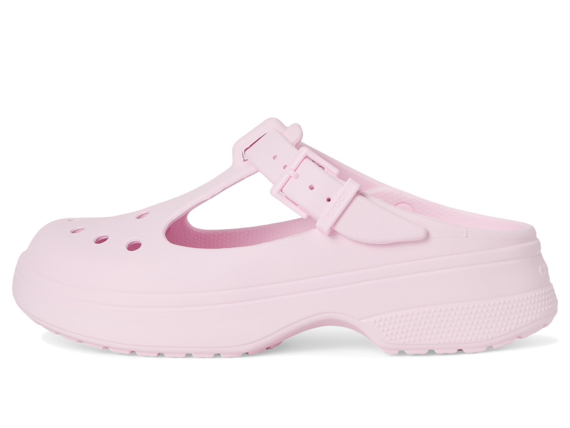 Crocs Unisex-Adult Classic Mary Jane Clogs, Mary Janes for Women Pink Milk Men's 9 Women's 11 Medium Image