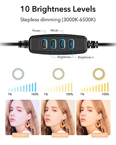 ESR Ring Light with Tripod Stand & Phone Holder,10\