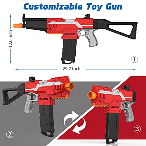 Automatic Machine Toy Gun for NerfGuns Foam Blasters Toys for 612