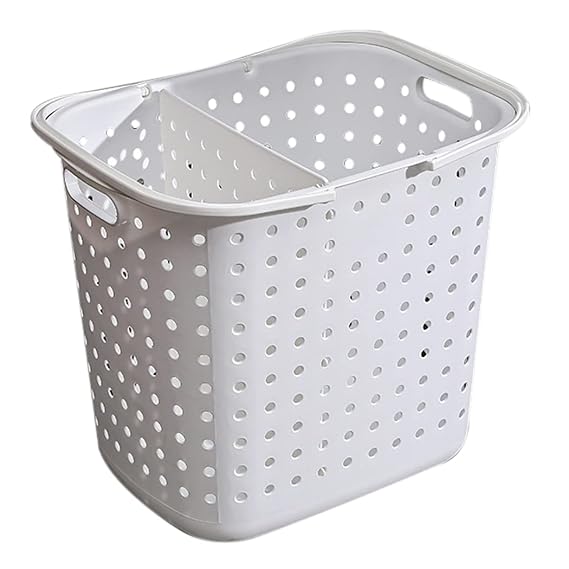 laundry basket with partition