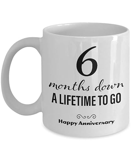 good 6 month anniversary gifts for girlfriend