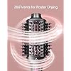 KIPOZI-Hot-Air-Brush-Dryer-Hair-Dryer-Brush-Creates-Voluminous-Curls-4-in-1-Hot-Air-Comb-Reduce-Frizz-and-Static-Black KIPOZI Hot Air Brush Dryer, Hair Dryer Brush Creates Voluminous Curls, 4 in 1 Hot Air Comb Reduce Frizz and Static…