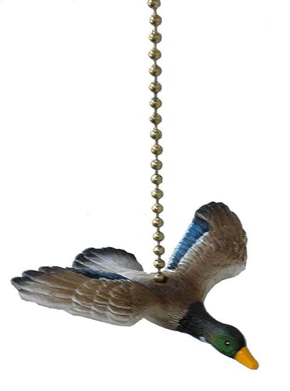 Flying Mallard Duck Hunting Bird Ceiling Fan Pull Light Amazon In