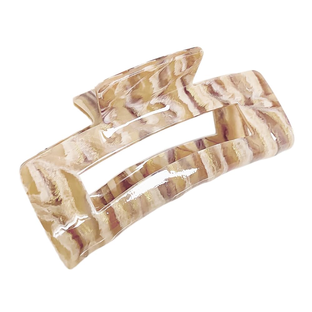 10 cm Large Hair Clips, Hair Jaw Clips, Hair Pin, Non-Slip, Hair Catcher, Hair Claw Clip, Hair Styling Accessories, Hair Accessories for Women, Girls for Thick Hair, Thin Hair, Gold