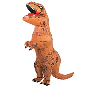 HEYMA T-Rex Costume Inflatable Dinosaur Costume for Adult Halloween Inflatable Costume