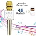 Mifanstech Q9 Mini Wireless Microphone Portable Handheld Cellphone Karaoke Player Universal Bluetooth Mobile Phone Speaker Karaoke Mic for Home KTV/Outdoor Party/Singing/Recording