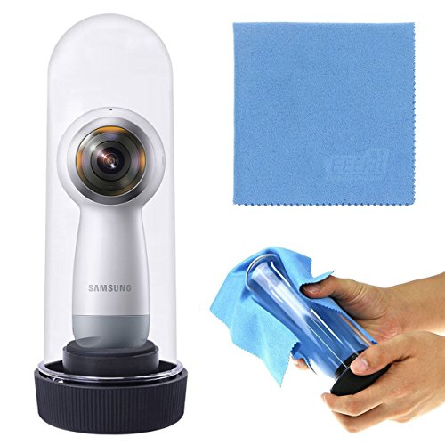 EEEKit water resistant housing, transparent Protective Hard Case for Ricoh Theta V/S/SC/M15 360 Camera/Samsung Gear 360 2017 Edition