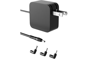 PowerPortnerLink 65W Charger Round Tip Compatible with ASUS Laptop Replacement Adapter