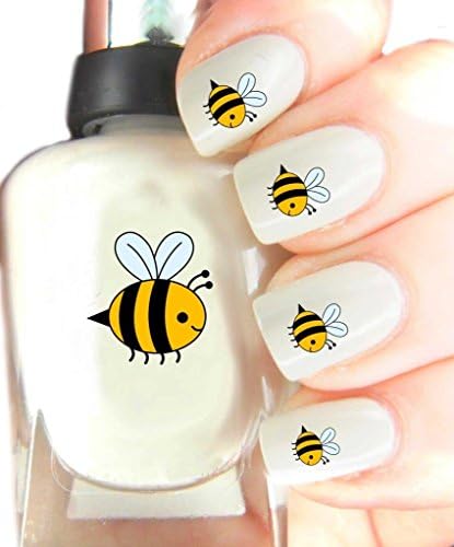 Easy to use, High Quality Nail Art Decal Stickers For Every Occasion! Ideal Christmas Present / Gift - Great Stocking Filler Bumble Bee