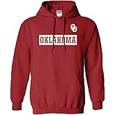 Red & West NCAA Mens Oklahoma Sooners Hoodie Sweatshirt