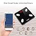 Bluetooth Smart Body Fat Scale WONGKUO 24 Key Body Composition Monitor Wireless Digital Bathroom Weight Scale Health Analyzer Free iOS and Android APP,Sync Data with Apple Health,Google Fit or Fitbit