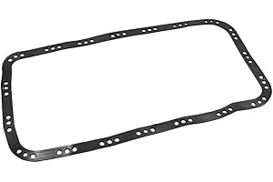 X AUTOHAUX Black 46cm x 23cm Engine Oil Pan Gasket for Honda Civic 11251-P30-004