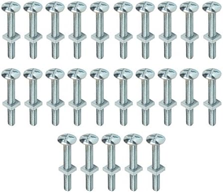 Roofing Bolts BZP - M6x35mm - Pack 25
