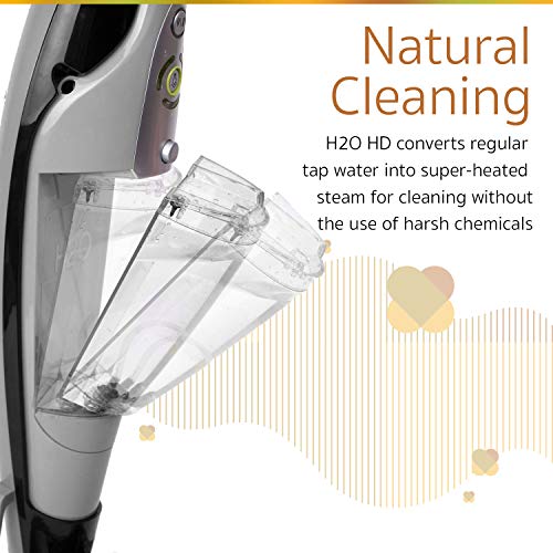 H2O HD 5 in 1 All Purpose Hand Held Steam Cleaner System for Home Use