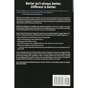 Positioning for Professionals: How Professional Knowledge Firms Can Differentiate Their Way to Success