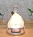 BANBERRY DESIGNS Angel Mother Candle Holder - Stained Glass Mom is My Angel Saying - Glass Wings and Floral Design Candleholder - Mom Gifts