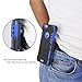 iPhone 7 Plus Case, Moonmini Shockproof Belt Clip Card Holder with Kickstand Dual Layer Heavy Duty Protective Cover for iPhone 7 Plus - Blue