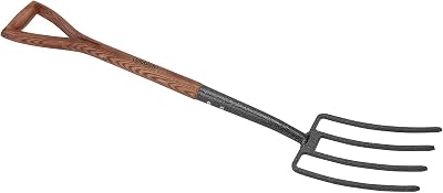 Draper DRA14301 Carbon Steel Garden Fork with Ash Handle