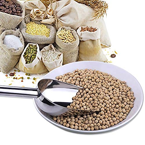 StillCool 5 Ounce Bar Ice Scoop, Dry Bin Scoop, Dry Goods Scoop, Candy Scoop, Spice Scoop, Commercial Grade Metal Food Scoop for Kitchen Bar Buffet Party Wedding - Set of 5 - Thumbnail 5