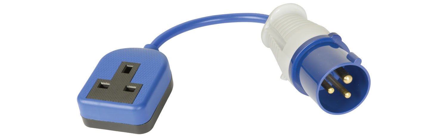 Mercury 424.011 Caravan Trailing Mains Socket Adaptor