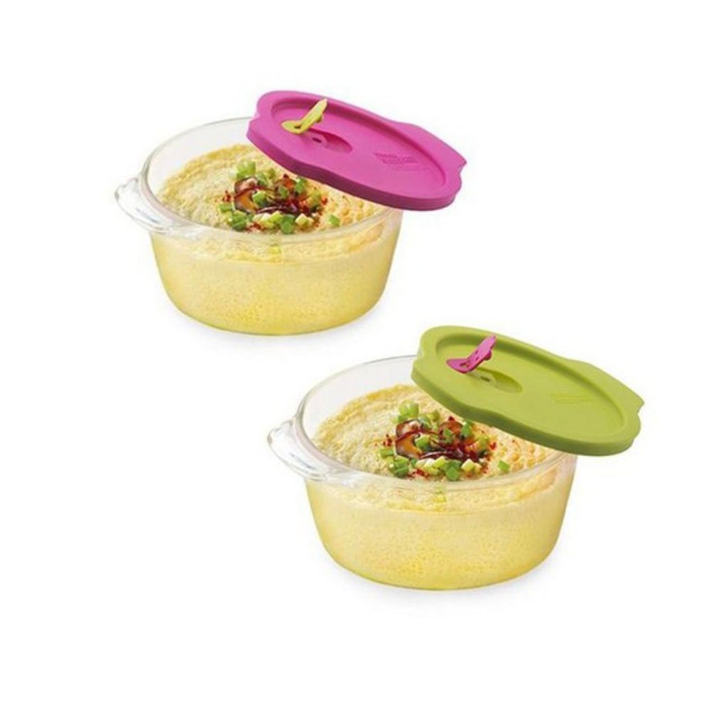 Lock & Lock al vapor horno de cristal huevos), huevo al vapor ...