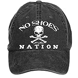 Creetive idea No Shoes Nation Kenny Chesney Washed Cotton Hip Hop Hat Black
