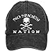 Creetive idea No Shoes Nation Kenny Chesney Washed Cotton Hip Hop Hat Black