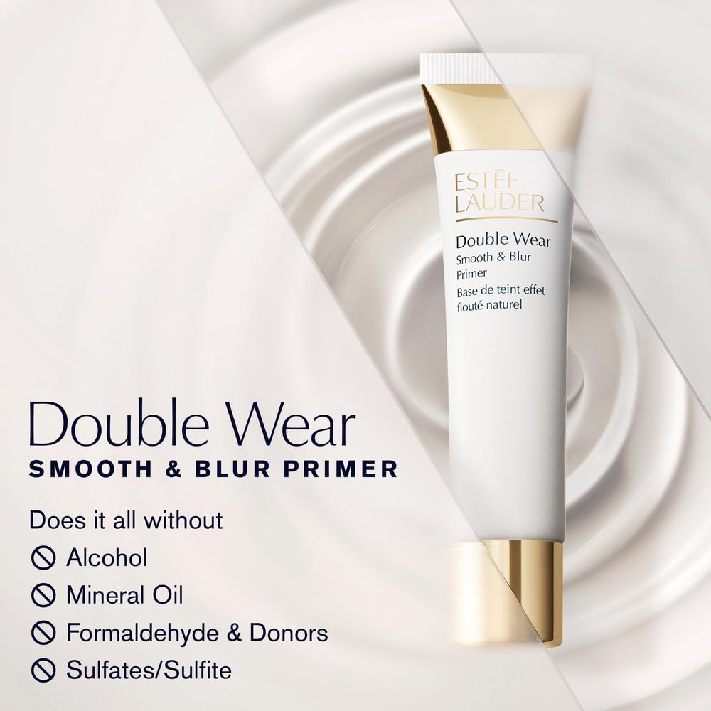 Estée Lauder Double Wear Smooth & Blur Mattifying Makeup Primer | Pore Minimizing, 1.35 Fl Oz