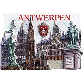 Rancheng Belgium Fridge Magnets Antwerpen Magnets 3D Fridge Stickers Refrigerator Stickers Decor Travel Gifts Souvenir