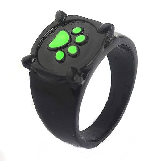 Moniku Cat Noir Black Ring Ring Deluxe Zinc Alloy Cosplay Accessory Prop